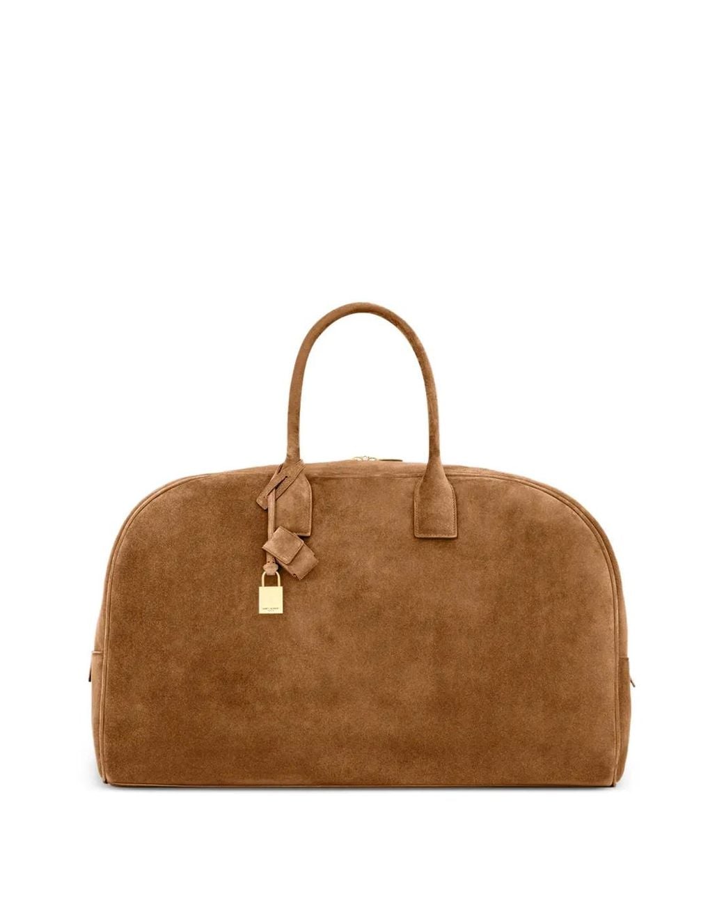 Saint Laurent Brown Large Bowling Duffle for men