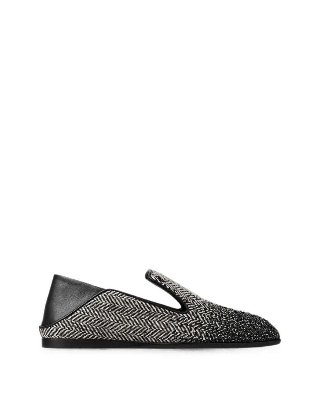 Jimmy Choo Black Eliot Slippers F