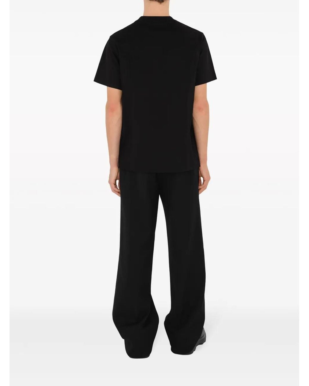 Burberry Black T-Shirts And Polos for men
