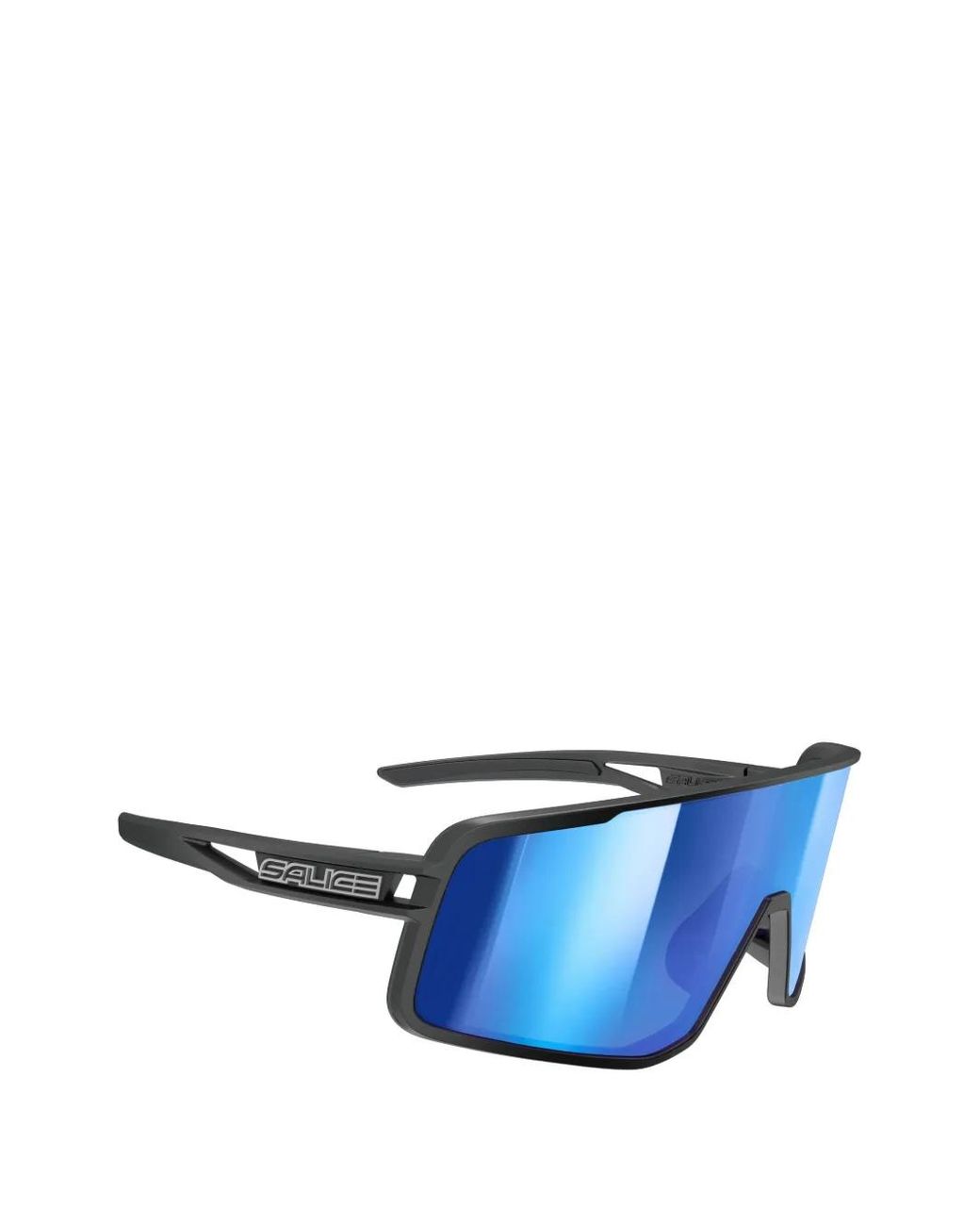 Salice Blue 022R Geometric-Frame Sunglasses