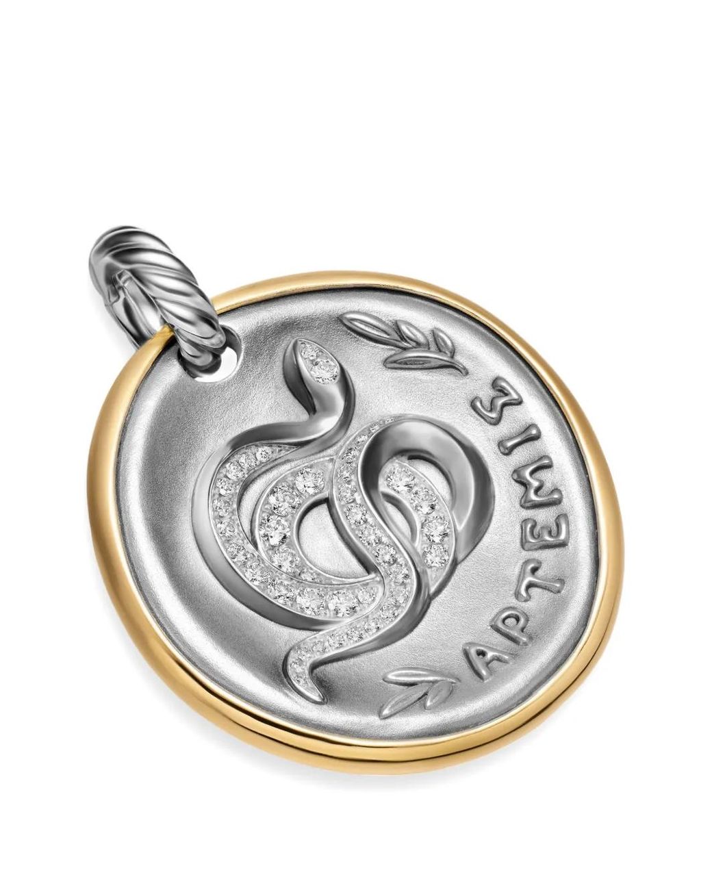 David Yurman Metallic Artemis Medallion Amulet