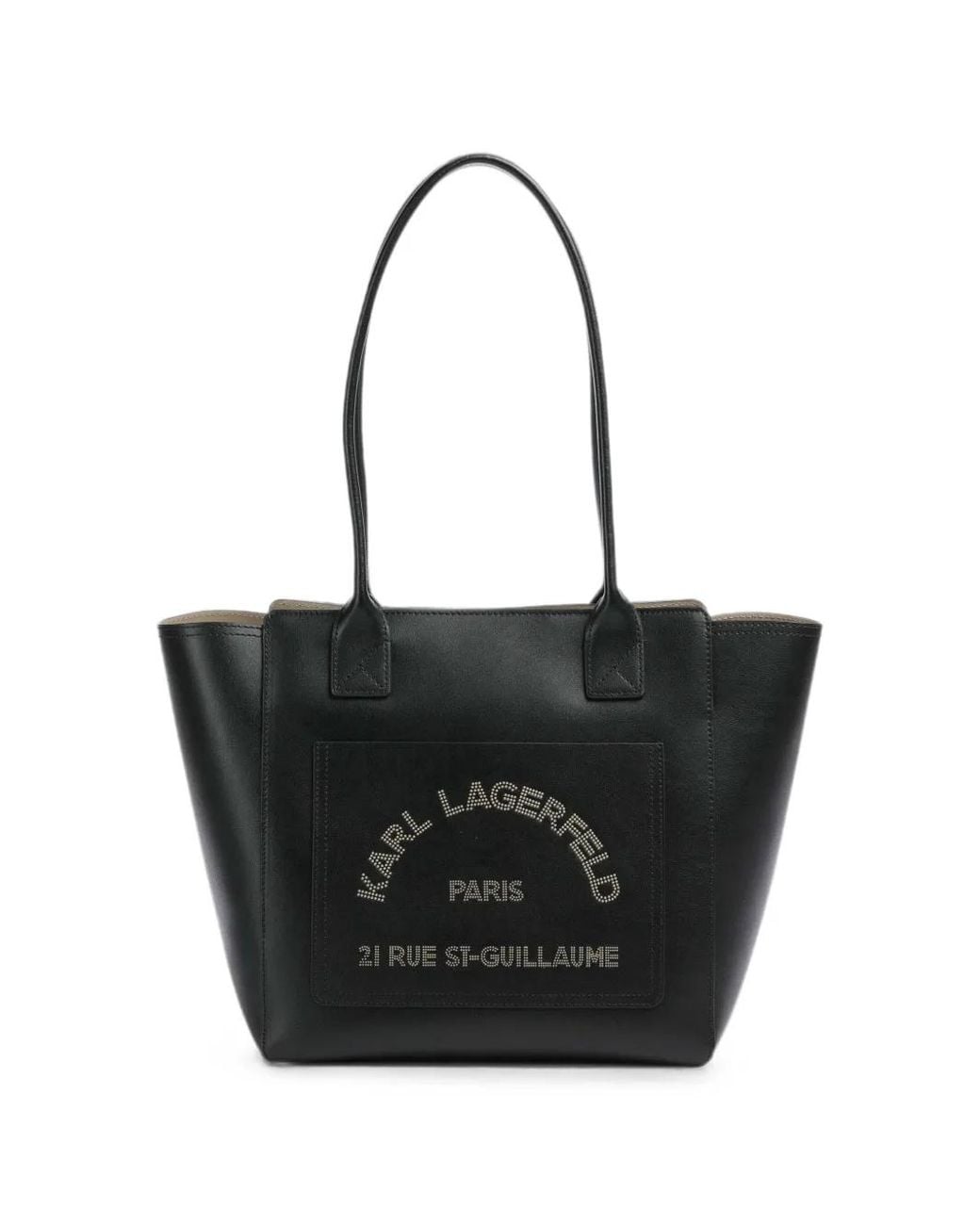 Karl Lagerfeld Black K/Daily Medium Tote Bag