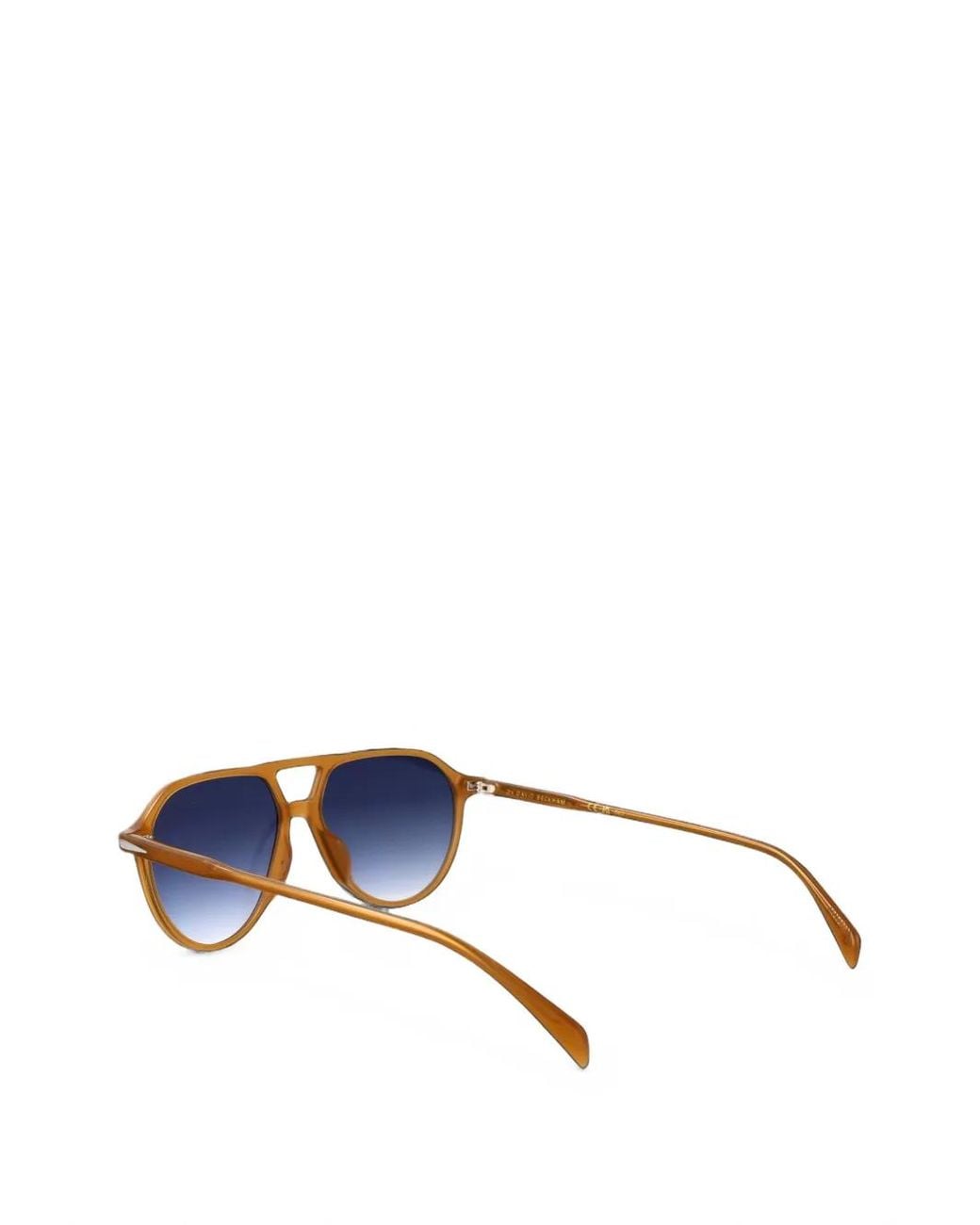 David Beckham Getönte Pilotenbrille in Blue für Herren