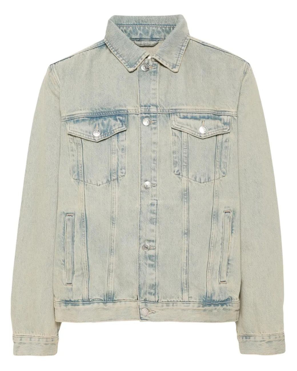 Samsøe & Samsøe Gray Brandon Denim Jacket for men