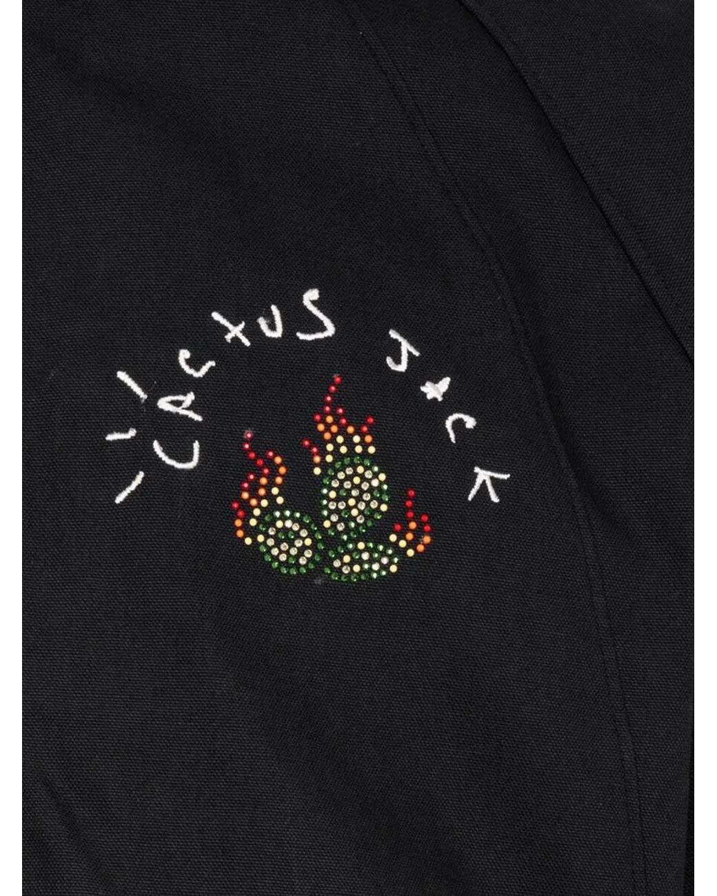 Nike Black X Travis Scott Graffiti Print Jacket