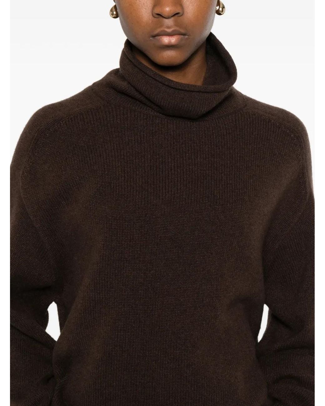 Marc O' Polo Brown Turtleneck Sweater