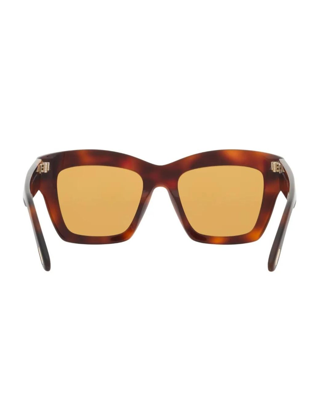 Tom Ford Brown Luna Oversize-Frame Sunglasses