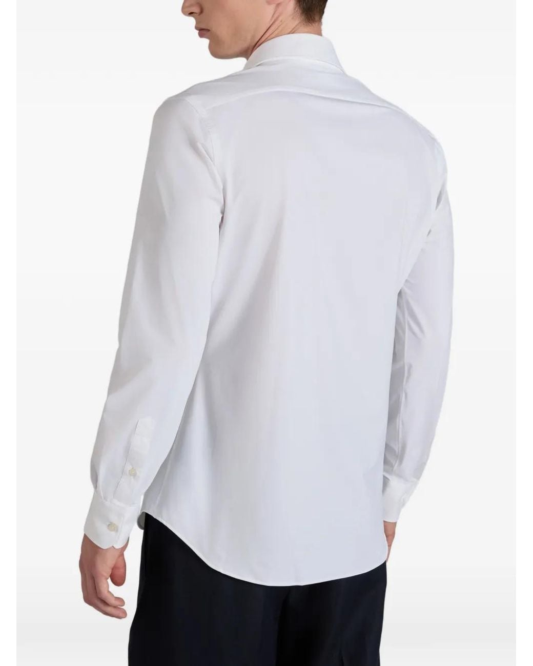 Slowear White Long-Sleeves Shirt for men