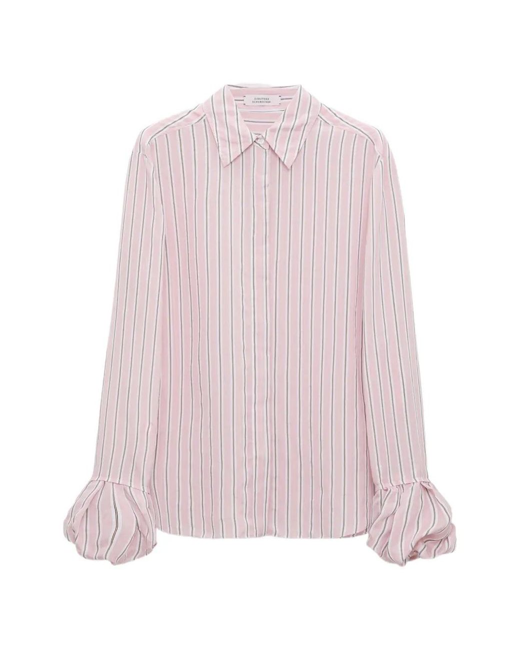 Dorothee Schumacher Pink Striped Ease Blouse
