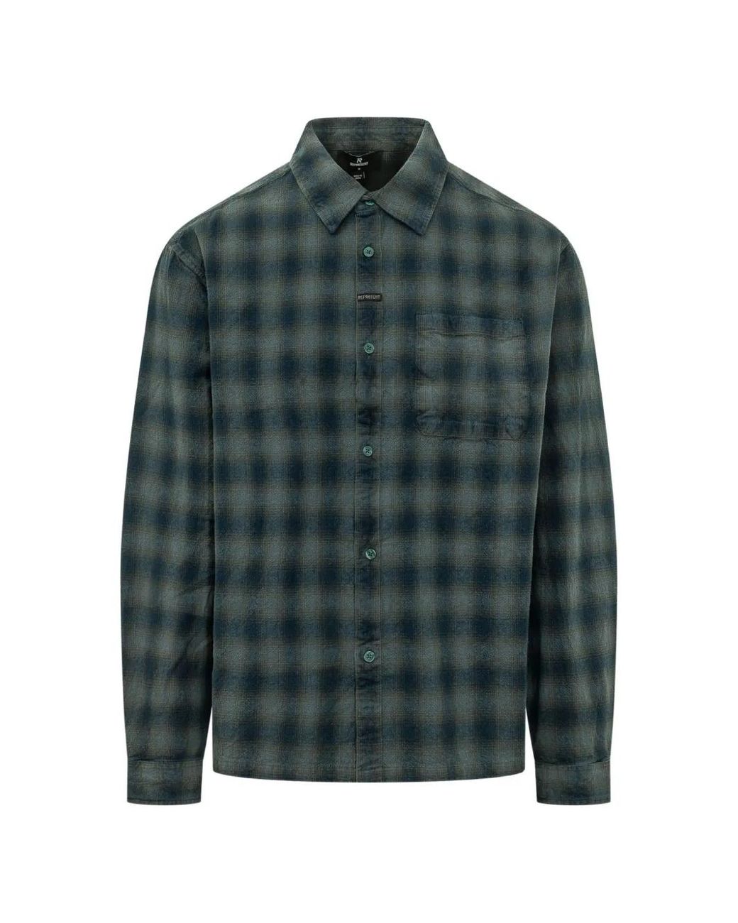 Camisa A Cuadros Represent de hombre de color Green
