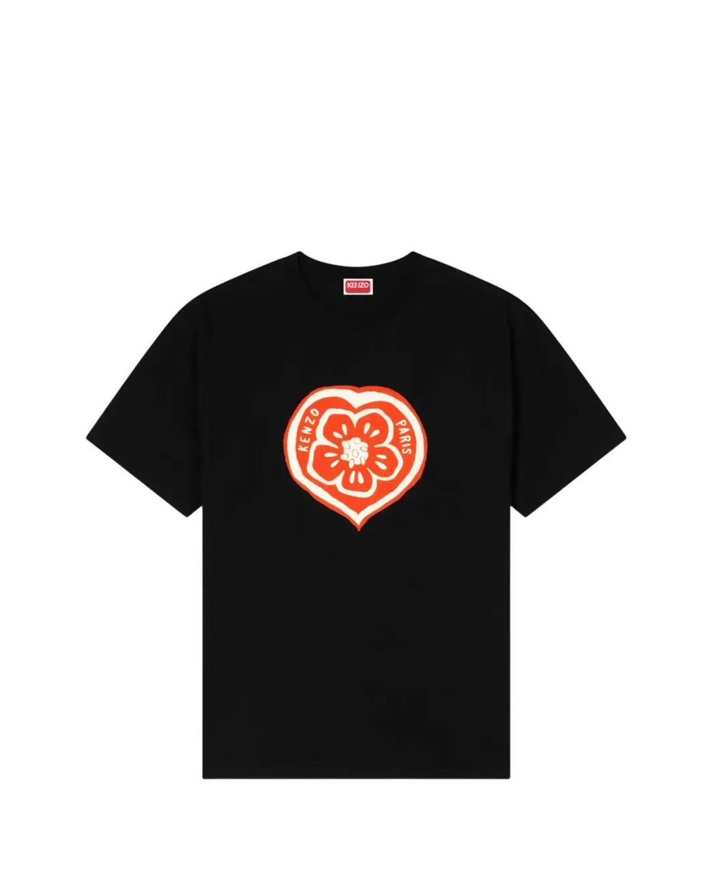 T-Shirt Boke Heart KENZO en coloris Black