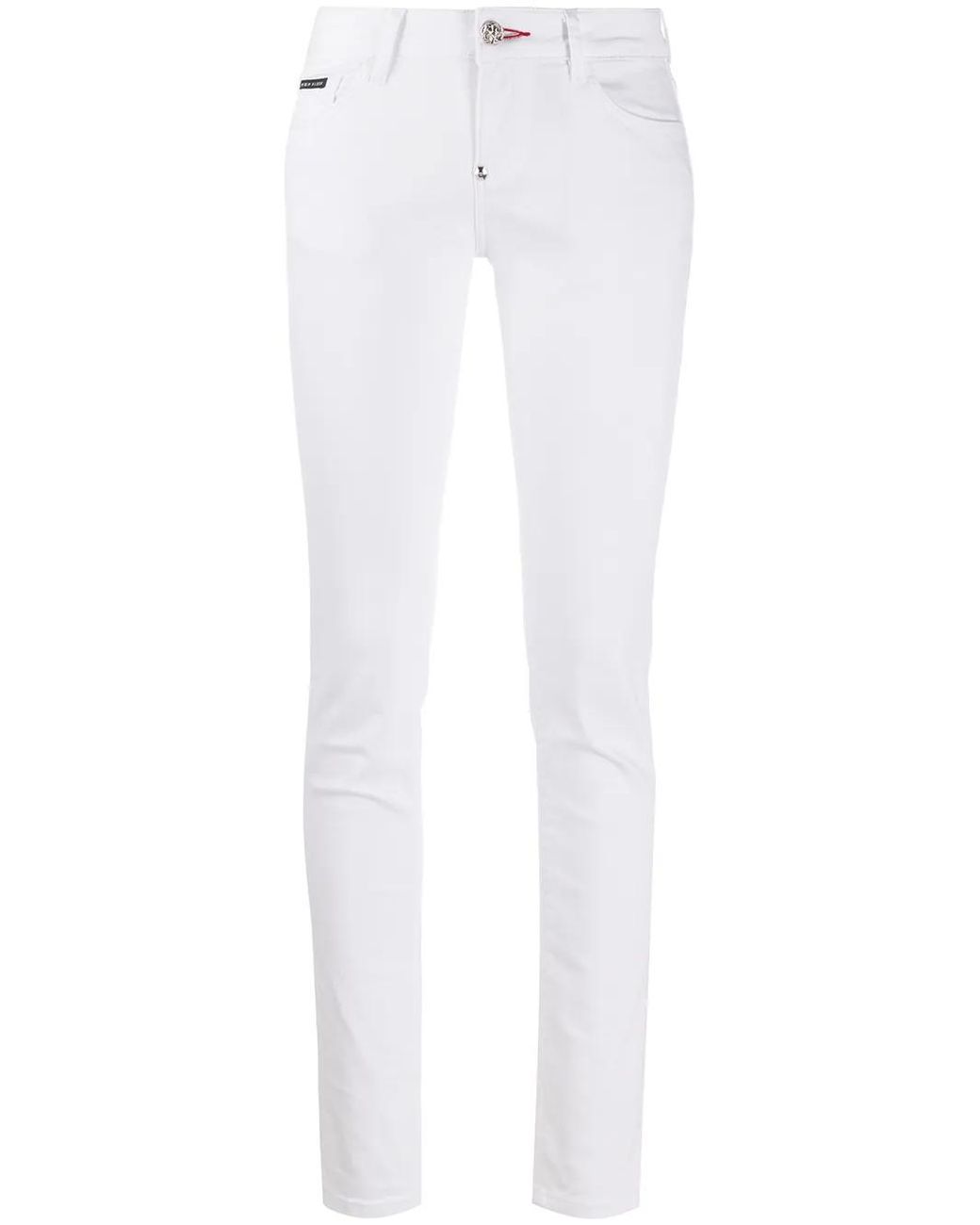 Philipp Plein White Skinny Jeans