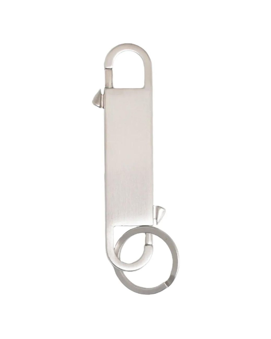 Rick Owens White Gemini Keyring for men