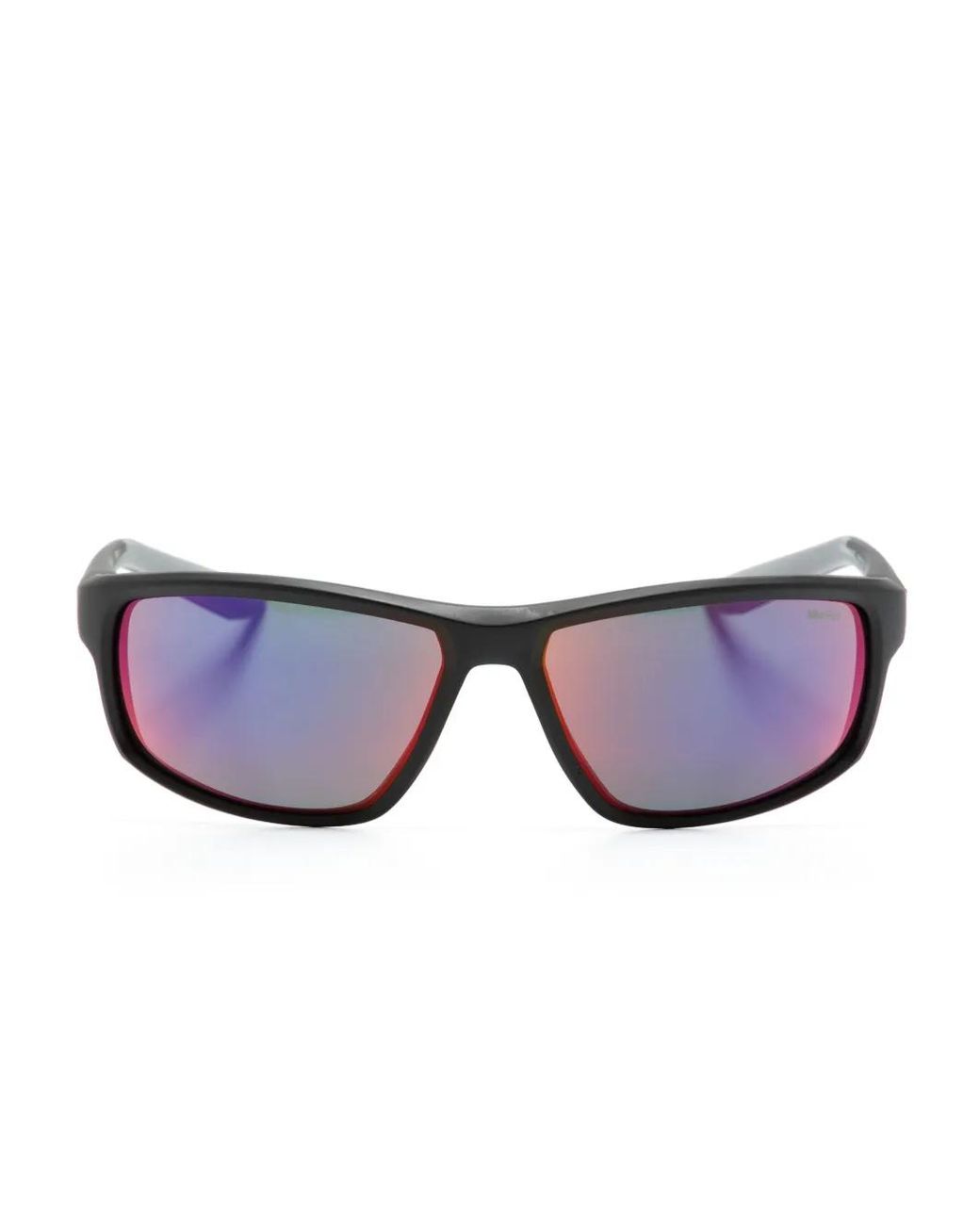 Nike Blue Rectangular Sunglasses