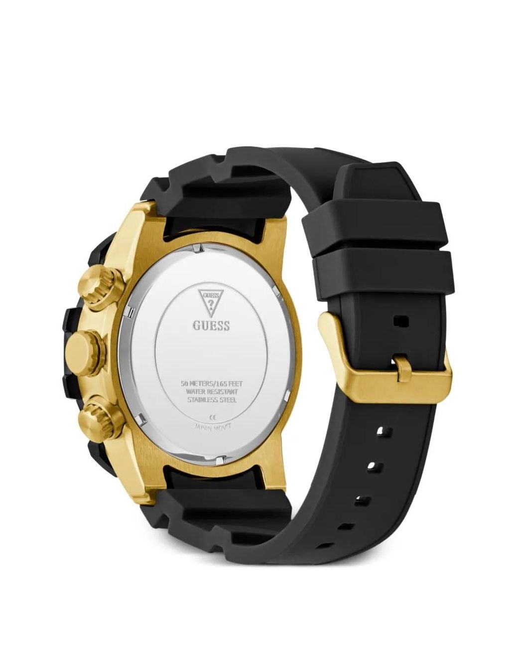 Guess Black Multifunctional 52Mm Watch for men