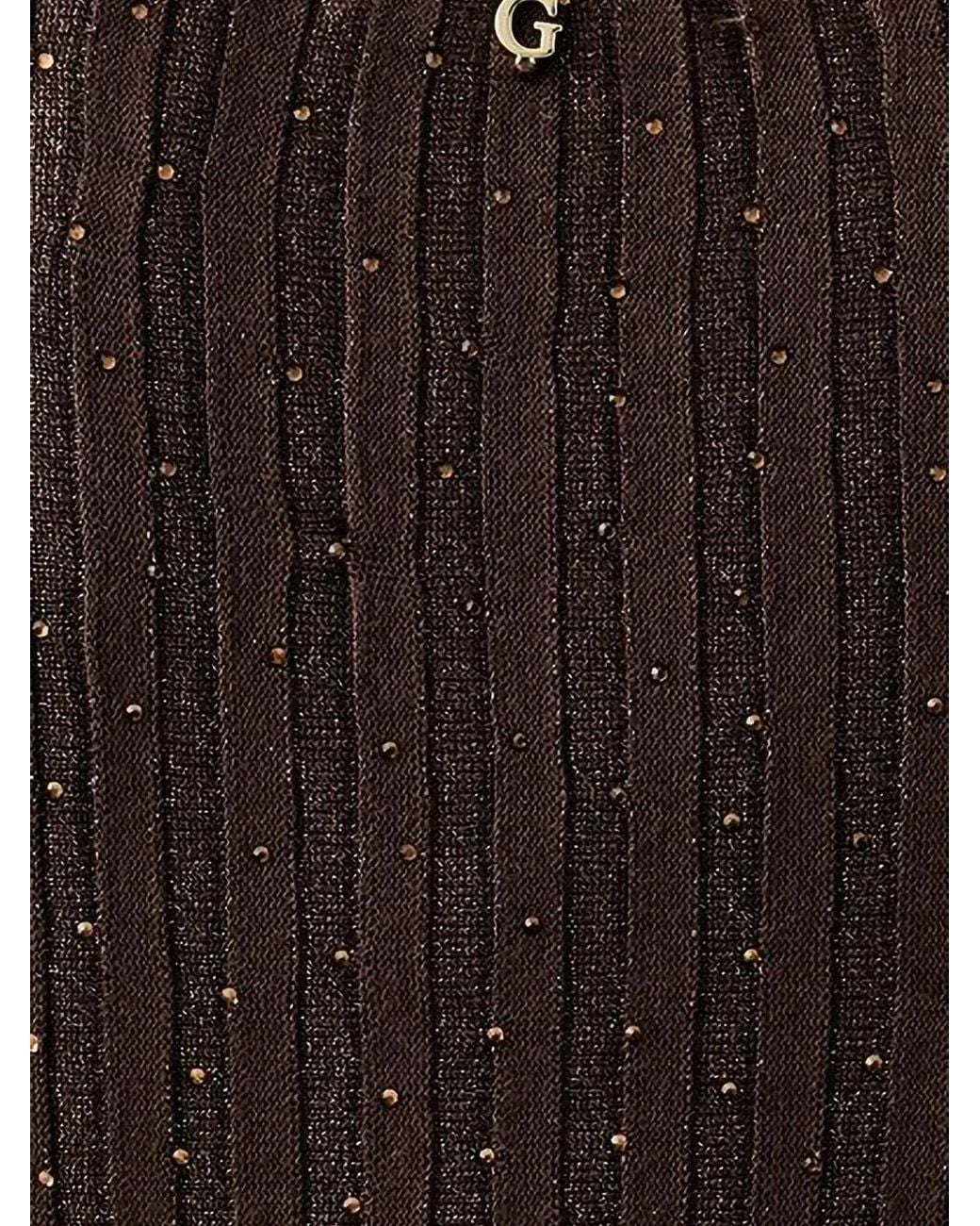 Guess Multicolor Perilla Rhinestone-Embellished Pleated-Skirt Maxi Dress