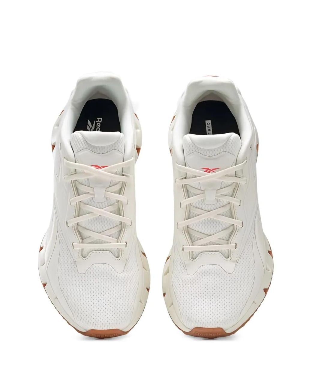Reebok White Zig Dynamica 4 Sneakers