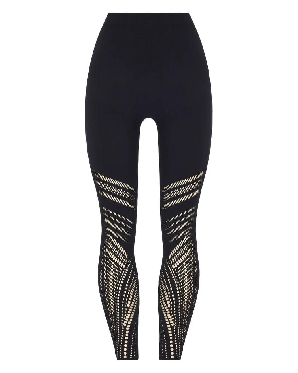 Wolford Black Organic Net Leggings