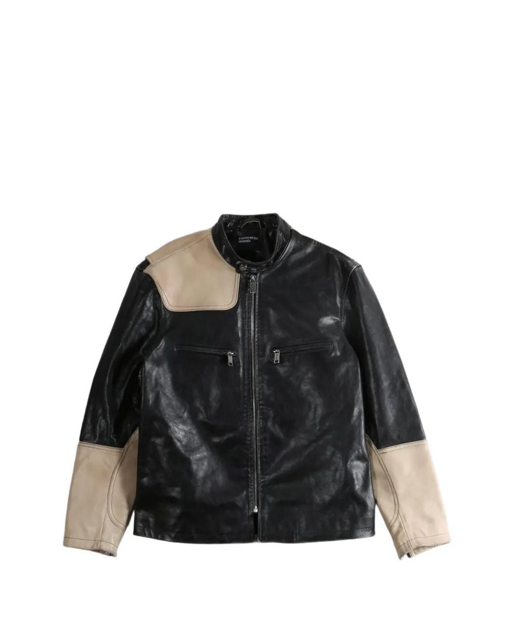 Enfants Riches Deprimes Black Nurse Ii Panelled Leather Jacket for men
