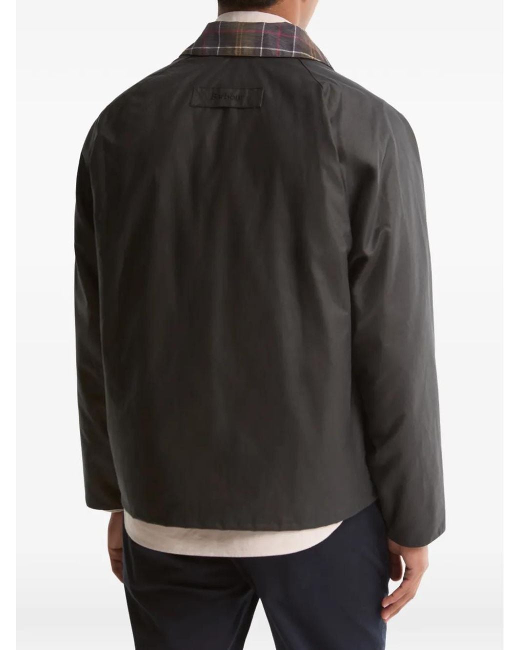 Barbour Black Icons Spey Waxed Lightweight Jacket for men