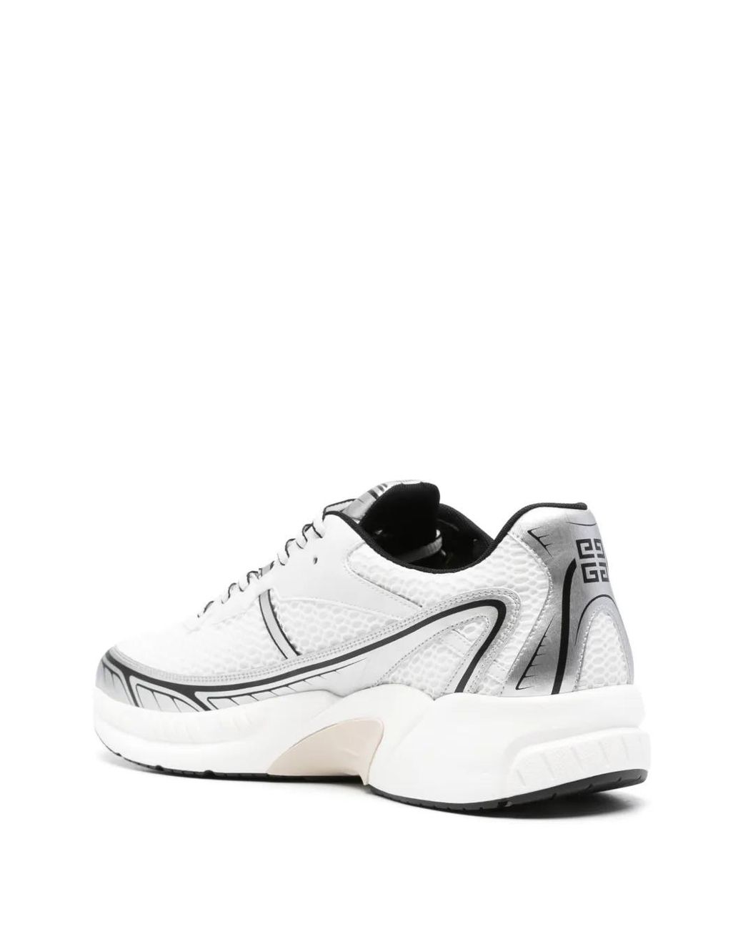 Givenchy White "Nfnty-52" Running Sneakers for men