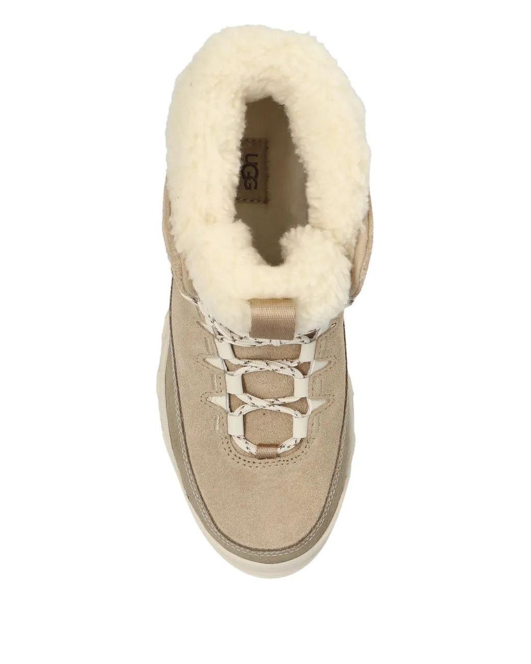 Ugg Natural Terretrail Cosy Lace Up Boots