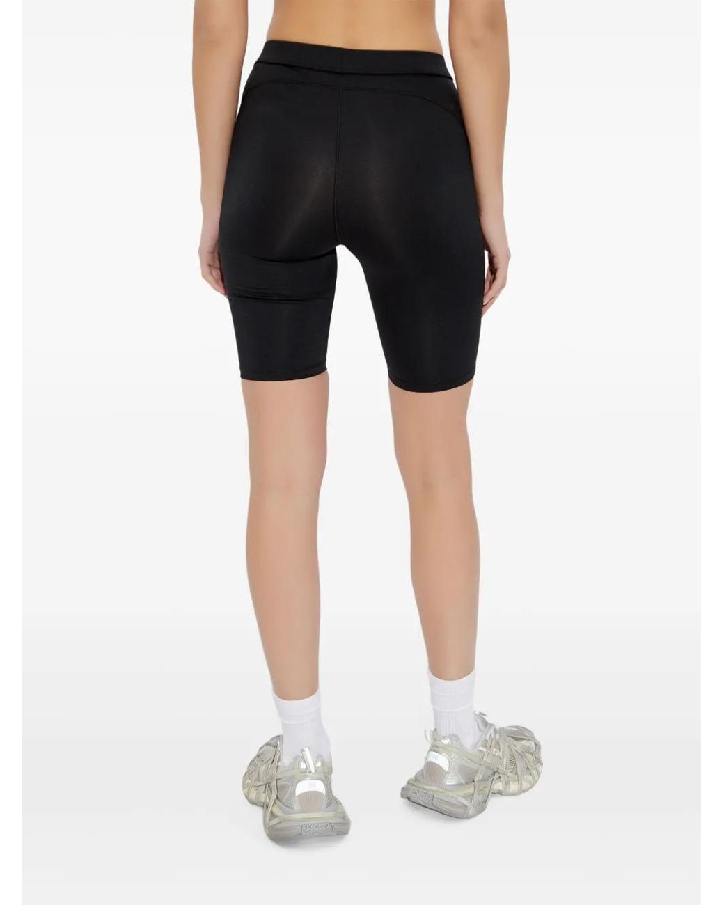 Vetements Blue Joggingshorts mit Logo-Print