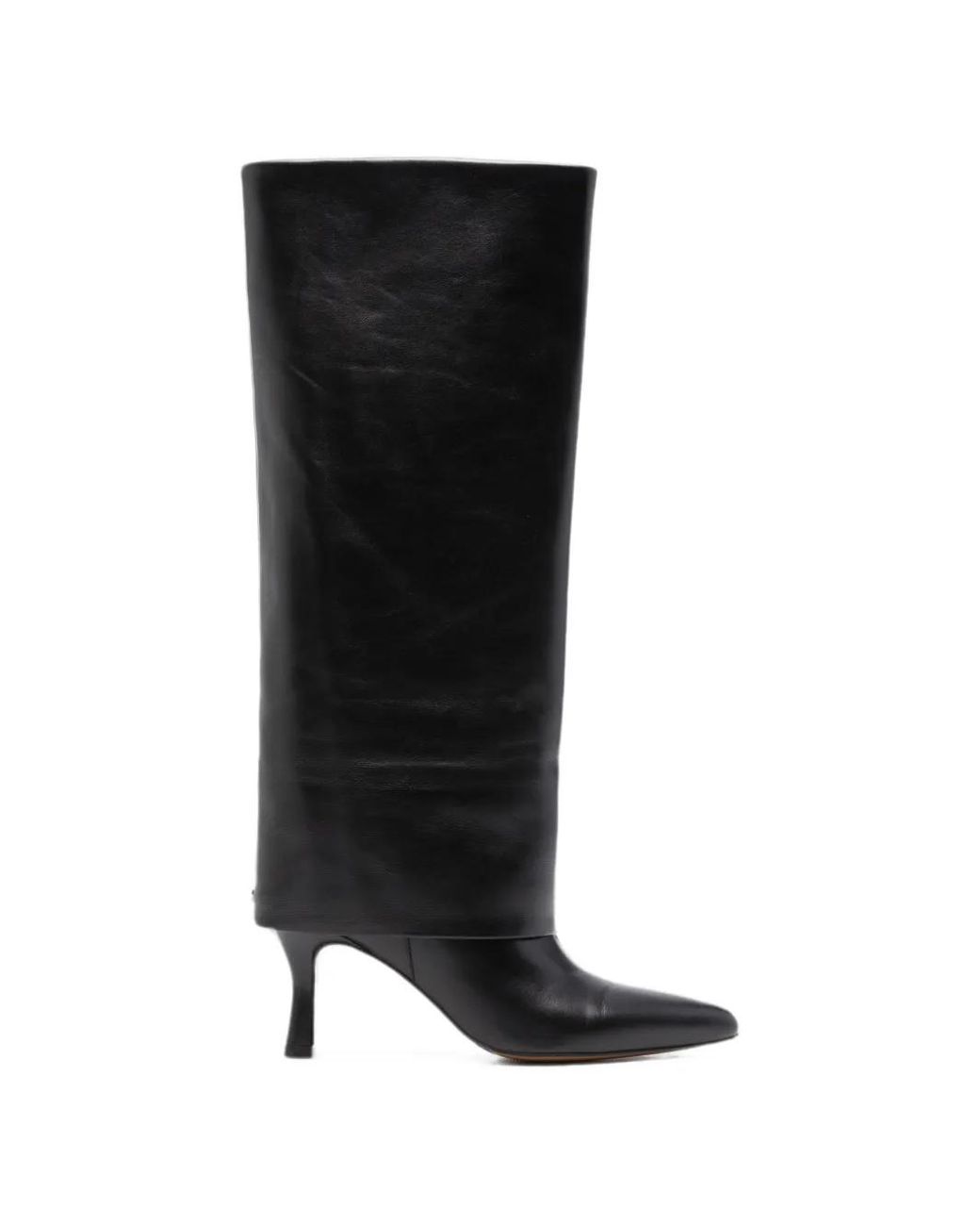 Maje Black Gupta Pointed-Toe Boots