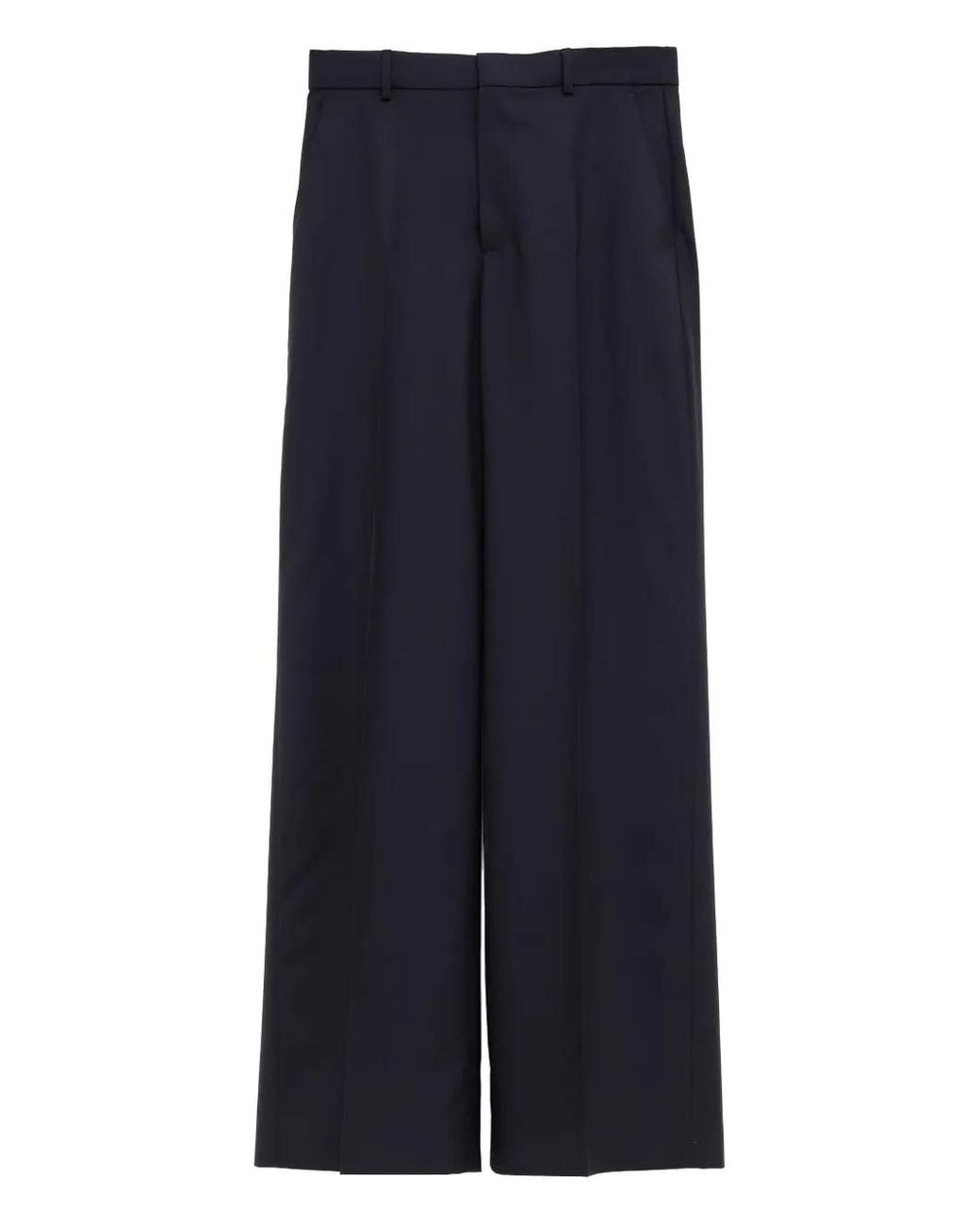 Gucci Blue Pleated Trousers