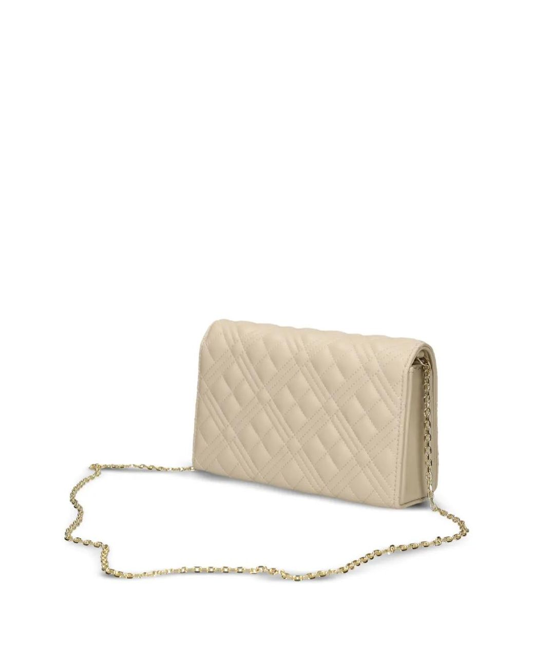 Love Moschino Natural Leather Cross Body Bag