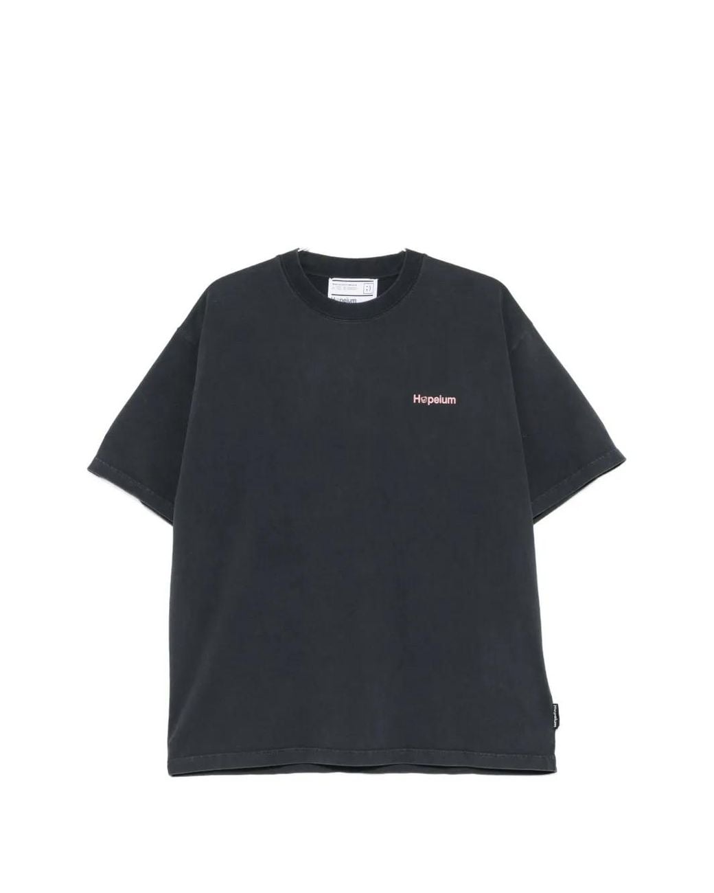 HOPEIUM Blue Logo-Print T-Shirt for men