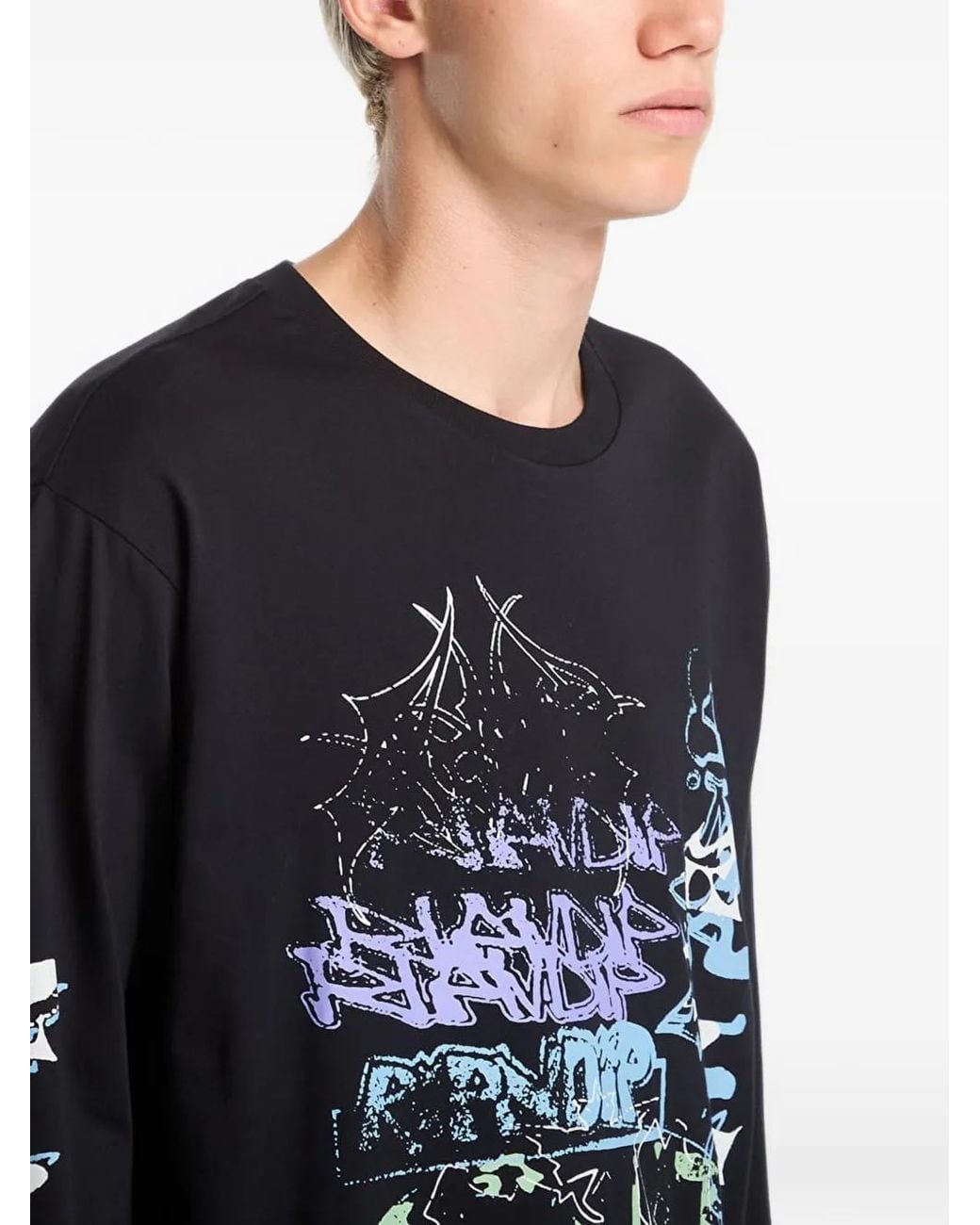 RIPNDIP Black World Wide Madness T-Shirt for men