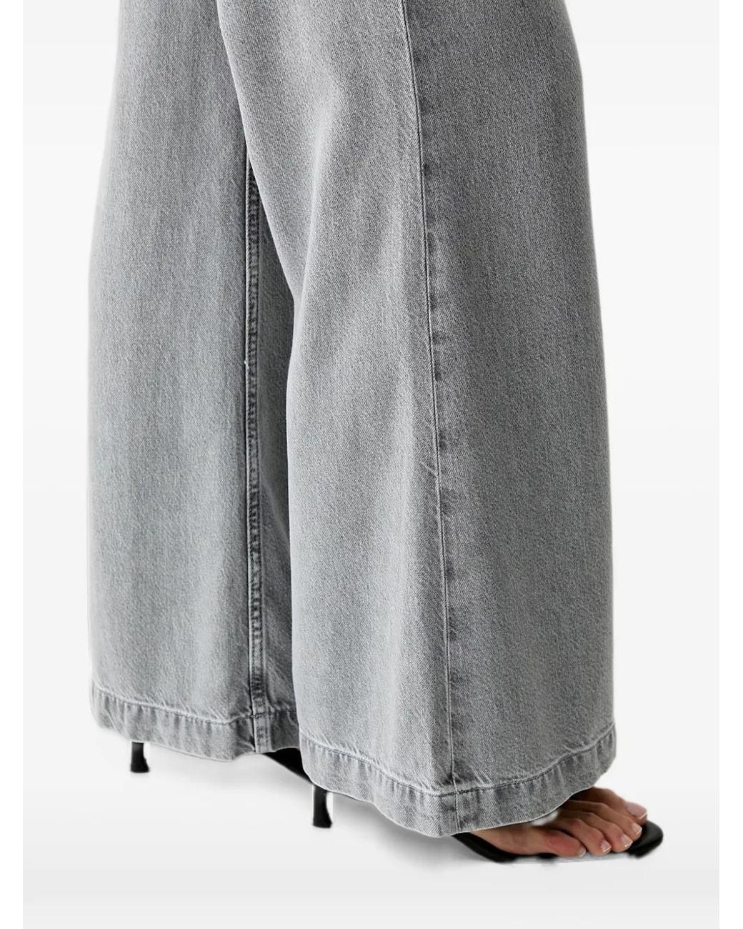 Marc O' Polo Gray Fjona Flared Jeans