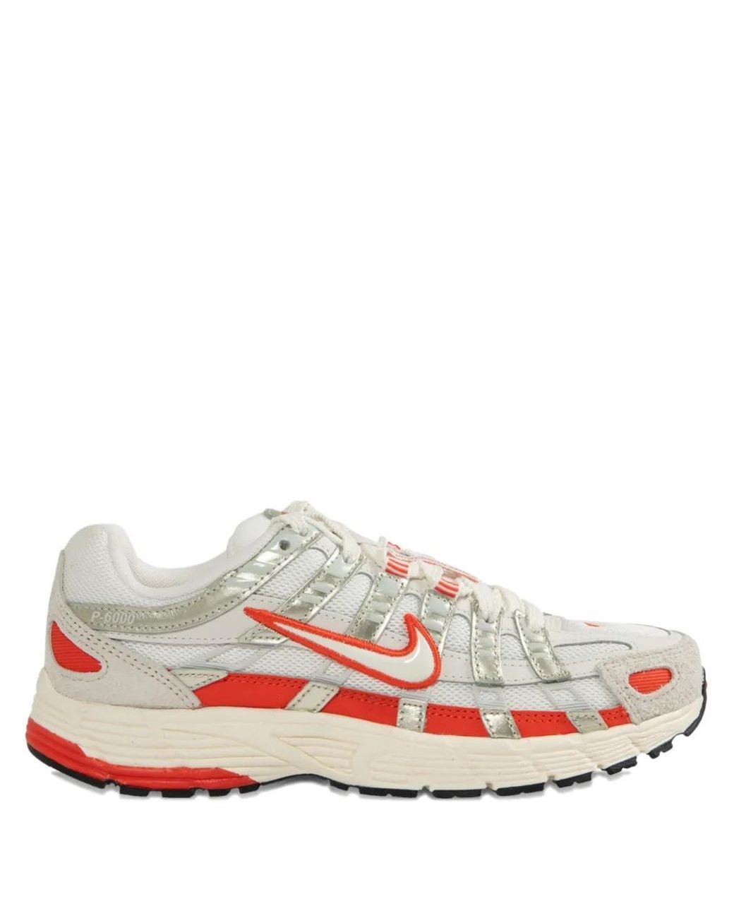 Nike White P-6000 Sneakers