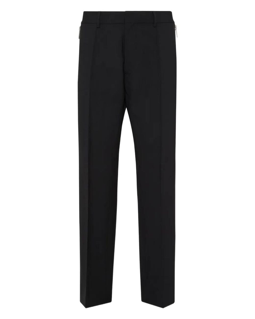 DSquared² Black Relax Pant Side Zip Detail Pant for men