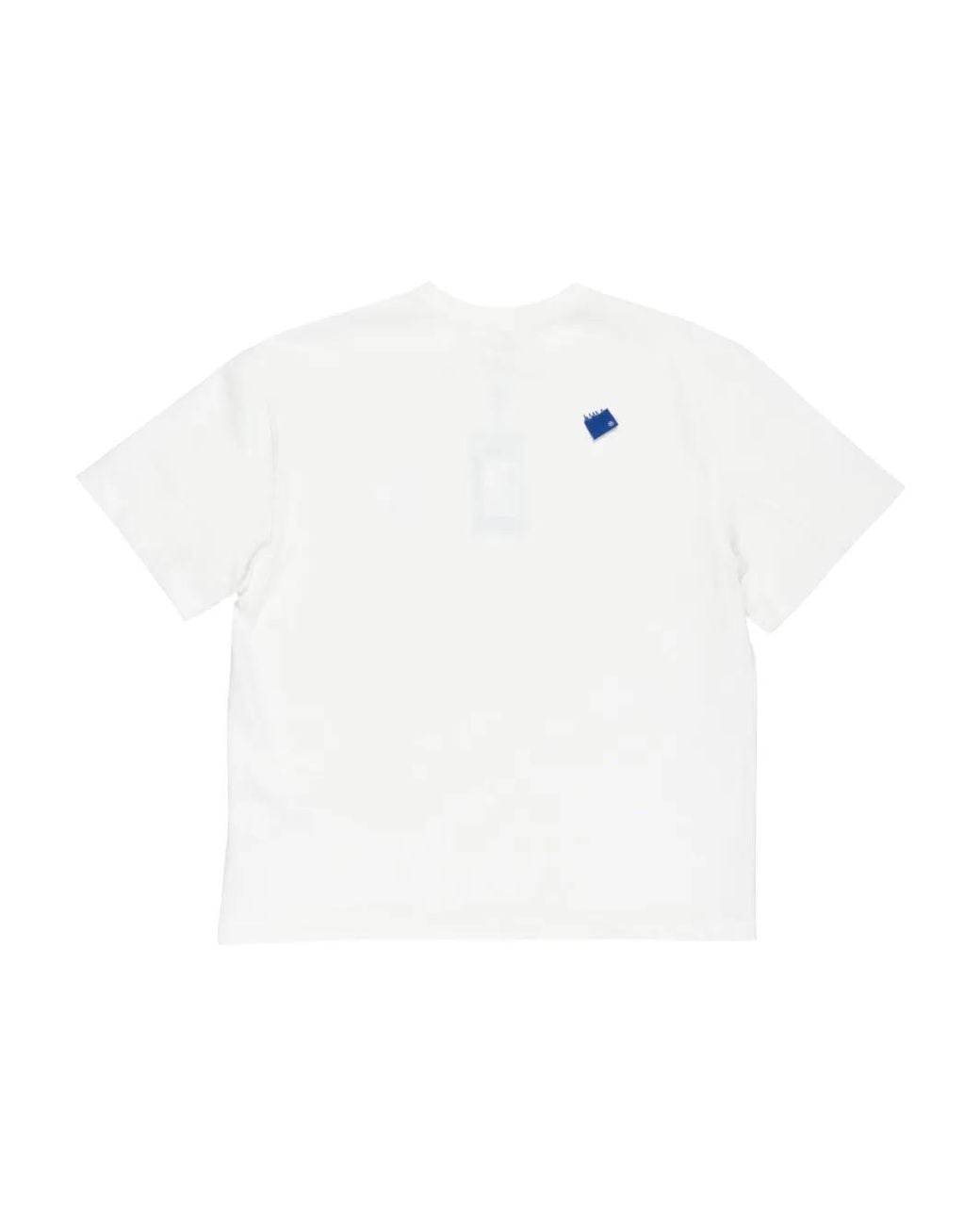 Adererror White Logo-Patch T-Shirt for men