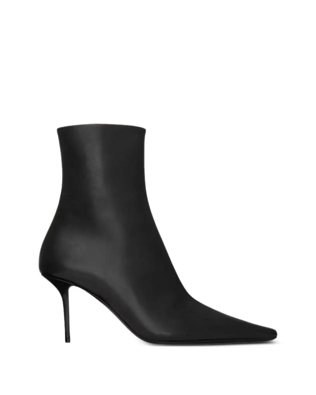 Saint Laurent Black Ashley Booties