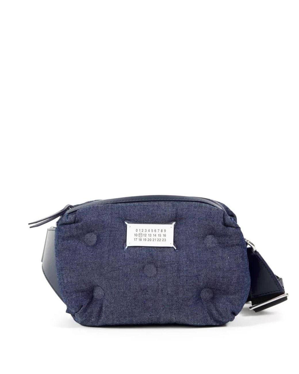 Maison Margiela Blue Glam Slam Denim Camera Bag