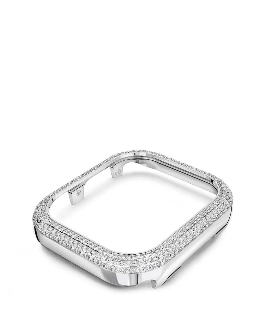 Swarovski White Crystal-Embellished Watch Case
