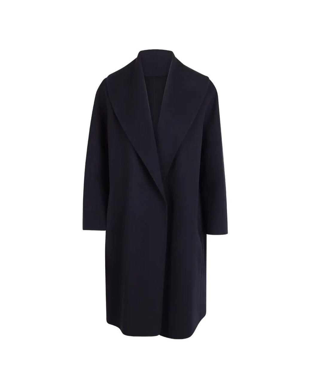 Blazer Con Solapas De Esmoquin Max Mara de color Blue