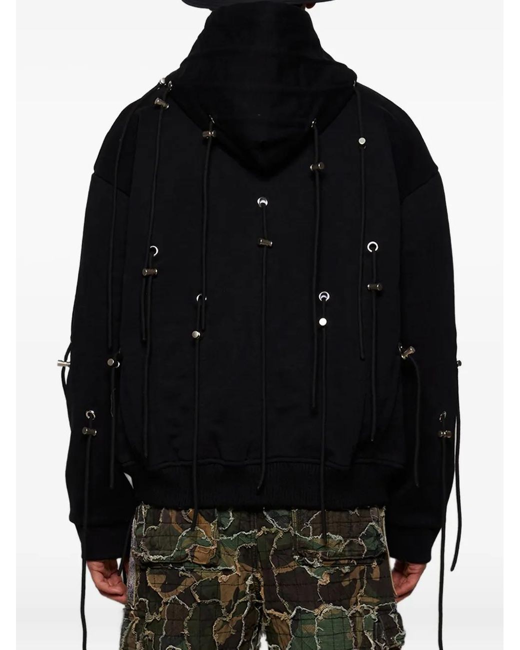 Who Decides War Black String Theory Hoodie for men