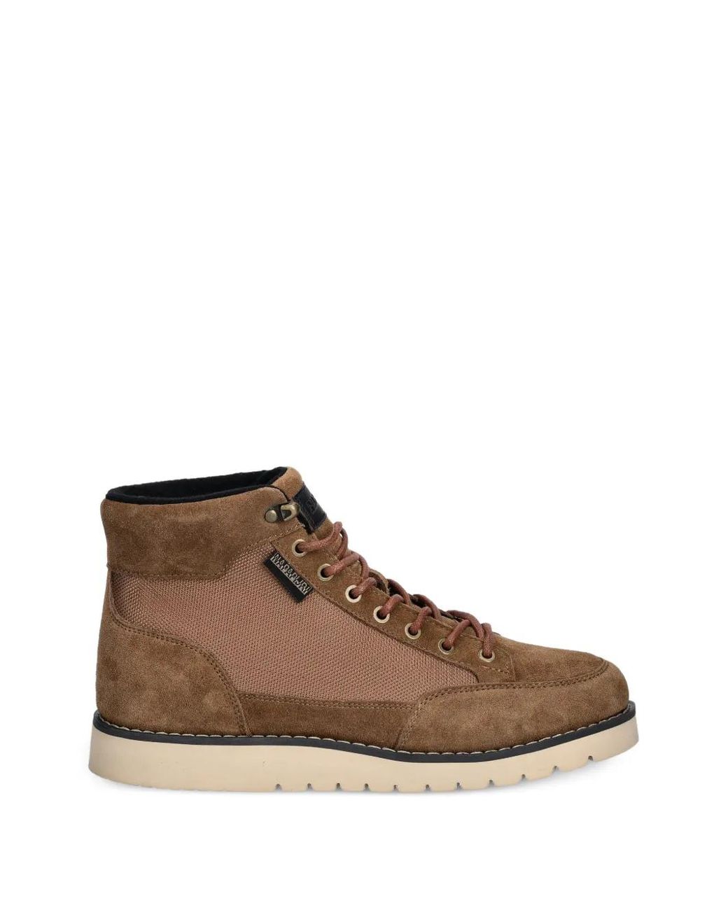 Napapijri Brown Conifer Lace-Up Boots for men