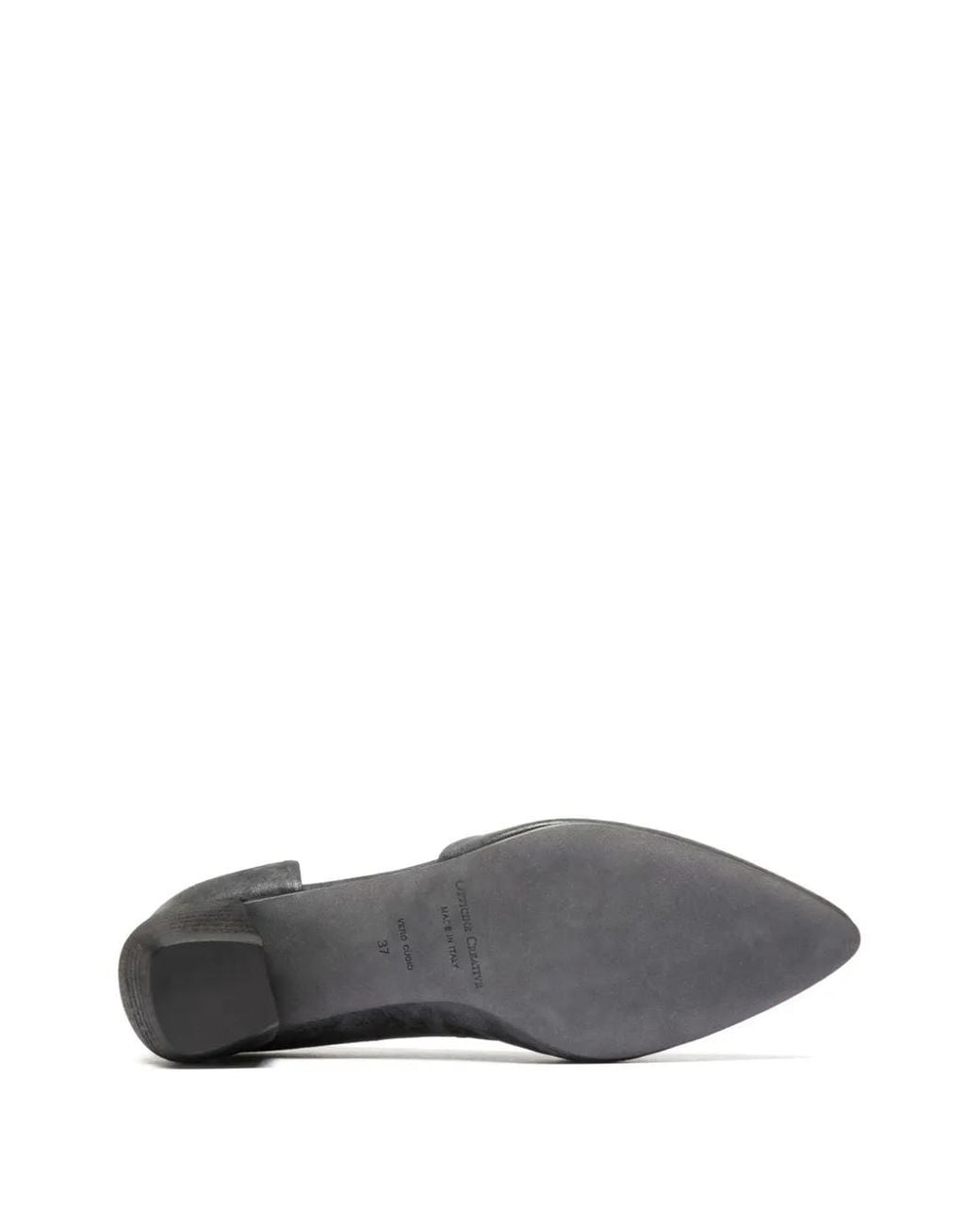 Officine Creative Black Sally Pointed-Toe Pumps