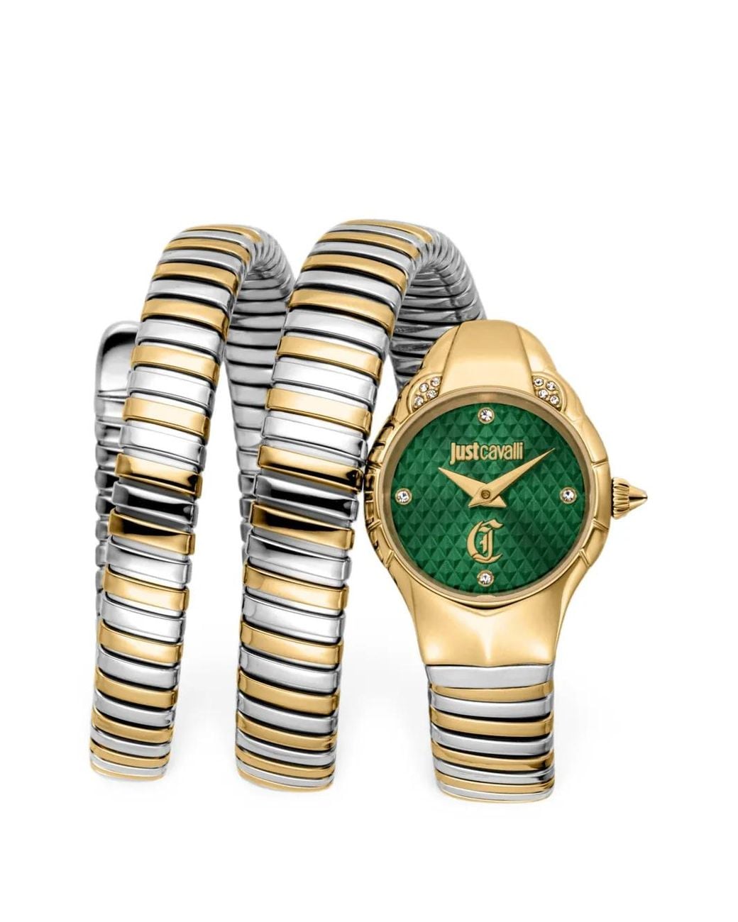 Just Cavalli Multicolor Amanta Quartz Stainless Steel Bracelet Watch