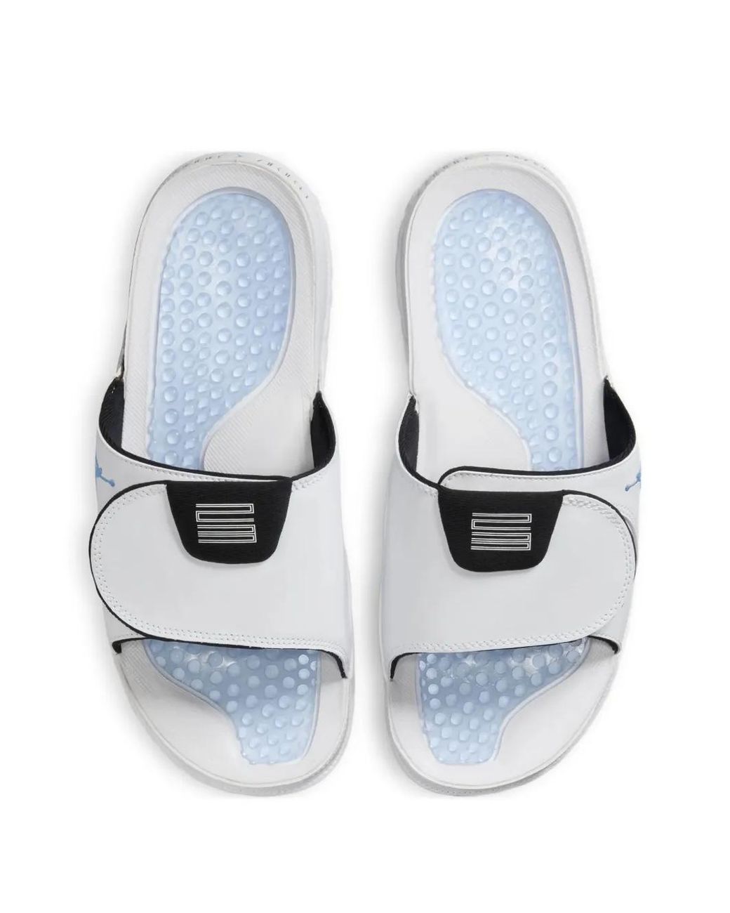 Nike White Hydro Xi /Legend" Slides for men