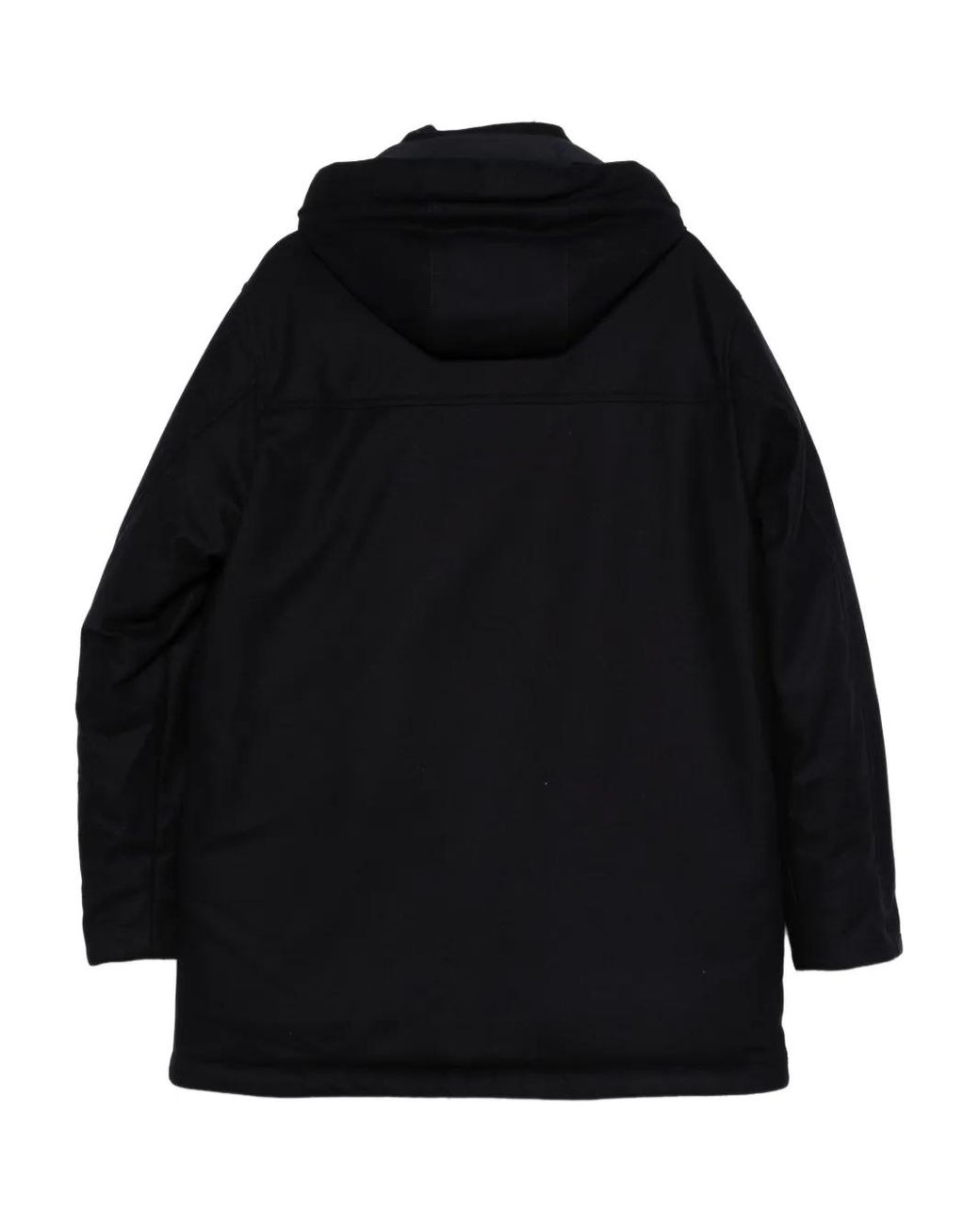 Zegna Black Hooded Jacket for men