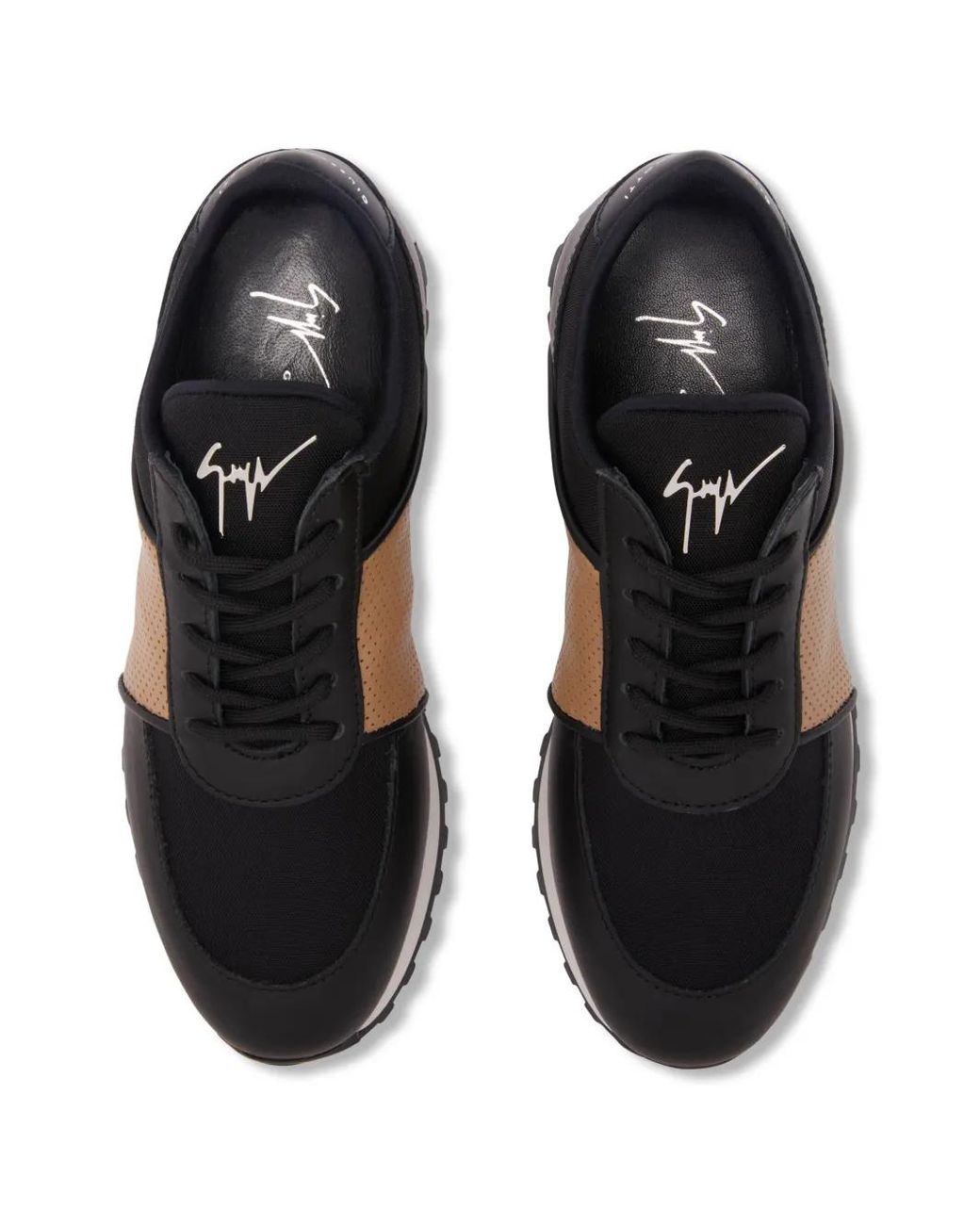 Giuseppe Zanotti Black Jimi Running Sneakers