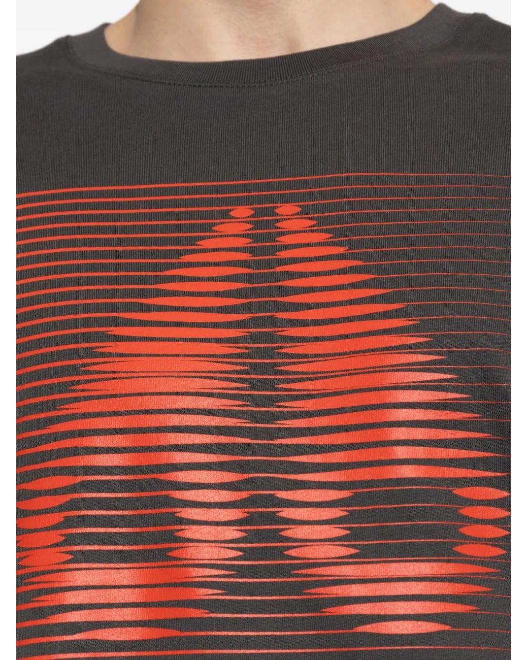 Camiseta Con Motivo Gráfico Moose Knuckles de hombre de color Black