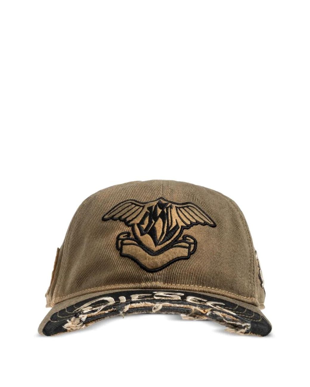 DIESEL Metallic Casquette À Patch Logo for men