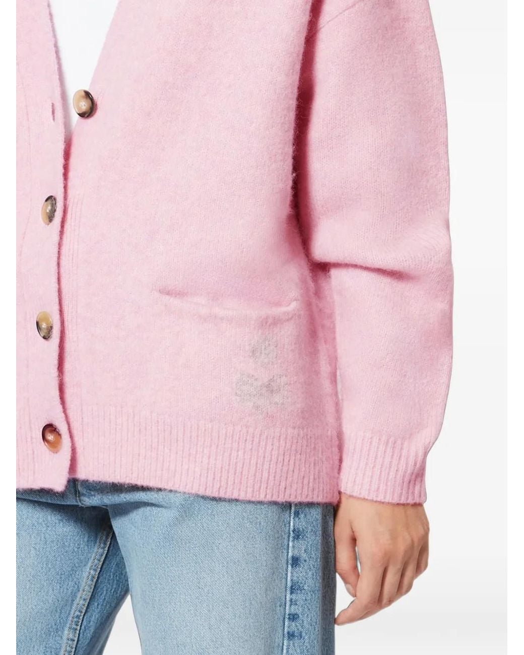 Isabel Marant Pink Eborah Cardigan